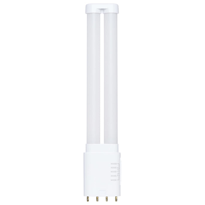 SATCO/NUVO 10W PLL LED Lamp 2G11 Base CCT Selectable 3000K/3500K/4000K/5000K/6500K Type A/B 120-277V (S18417)