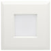 SATCO/NUVO LED Retrofit Downlight Wattage/CCT Selectable 5.5W/6.5W/8W 120V Colorquick And Powerquick Technology Square White Finish (S18802)