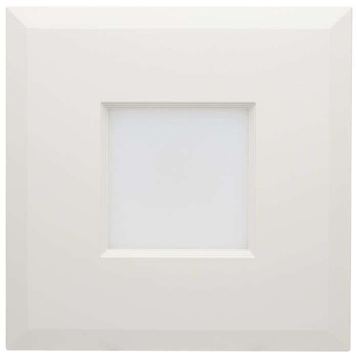 SATCO/NUVO LED Retrofit Downlight Wattage/CCT Selectable 7.5W/10.5W/14.5W 120V Colorquick And Powerquick Technology Square White Finish (S18803)