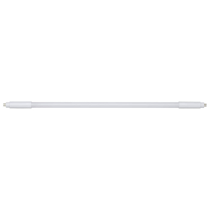 SATCO/NUVO 24 Inch 7W LED T5 G5 Base 3500K Omni Type A/B Pet Coated Line Voltage Dimmable 120-347V (S19949)