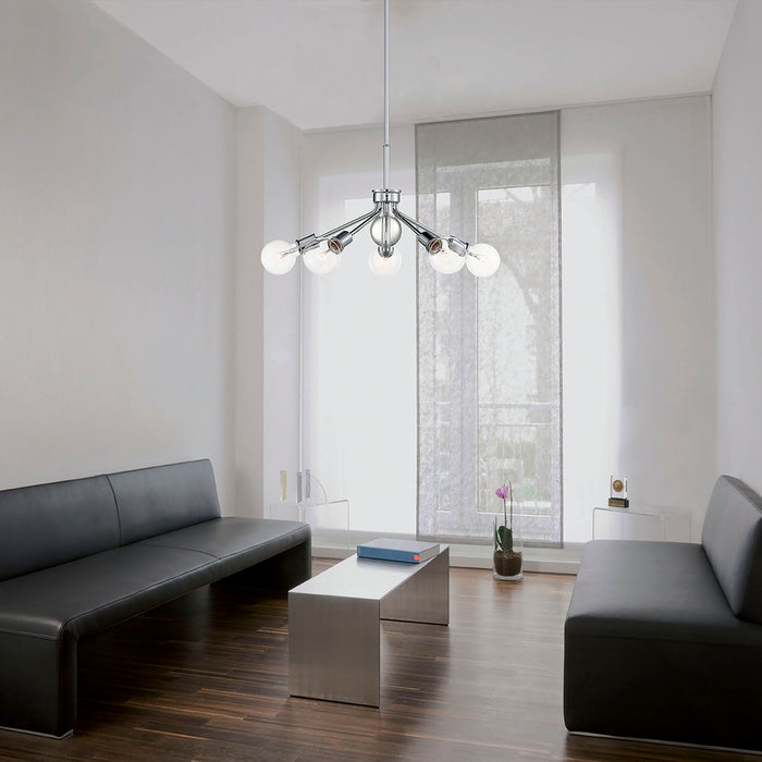 SATCO/NUVO 5.5W G16.5 LED Clear Candelabra Base 90 CRI 2700K 120V (S21209)