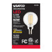 SATCO/NUVO 5.5W G16.5 LED Clear Candelabra Base 90 CRI 2700K 120V (S21209)