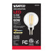 SATCO/NUVO 5.5W G16.5 LED Clear Candelabra Base 90 CRI 3000K 120V (S21210)