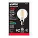 SATCO/NUVO 5.5W G16.5 LED Clear Candelabra Base 90 CRI 4000K 120V (S21211)