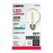 SATCO/NUVO 4.5W G25 LED Clear Medium Base 90 CRI 4000K 120V (S21228)