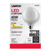 SATCO/NUVO 4.5W G40 LED White Medium Base 90 CRI 2700K 120V (S21250)