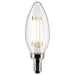 SATCO/NUVO 4W B11 LED Clear Candelabra Base 90 CRI 5000K 120V (S21268)