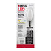 SATCO/NUVO 4W B11 LED Frost Candelabra Base 90 CRI 3000K 120V (S21270)