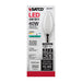 SATCO/NUVO 4W B11 LED Frost Candelabra Base 90 CRI 4000K 120V (S21271)