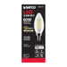 SATCO/NUVO 5.5W B11 LED Clear Candelabra Base 90 CRI 3000K 120V (S21274)
