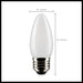 SATCO/NUVO 3W B11 LED Frost Medium Base 90 CRI 2700K 120V (S21283)
