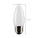 SATCO/NUVO 5.5W B11 LED Frost Medium Base 90 CRI 2700K 120V (S21292)