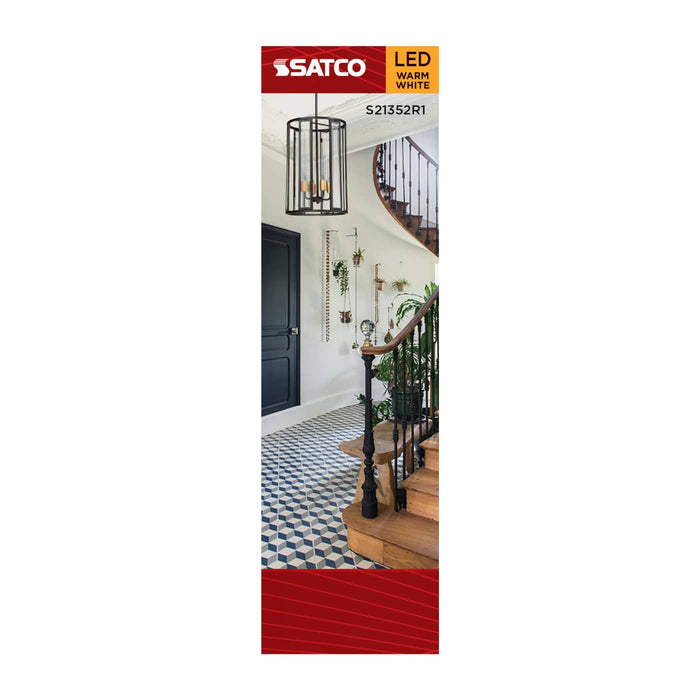 SATCO/NUVO 8W LED T10 Medium E26 Base 720Lm 2700K 90 CRI 120V Frost Finish (S21352R1)