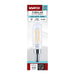 SATCO/NUVO 4W LED T6 Candelabra E12 Base 4000K 400Lm 90 CRI Dimmable 120V (S21382)
