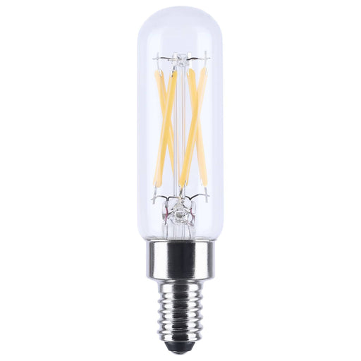 SATCO/NUVO 4W LED T6 Candelabra E12 Base 5000K 400Lm 90 CRI Dimmable 120V (S21383)