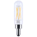 SATCO/NUVO 4W LED T6 Candelabra E12 Base 5000K 400Lm 90 CRI Dimmable 120V (S21383)