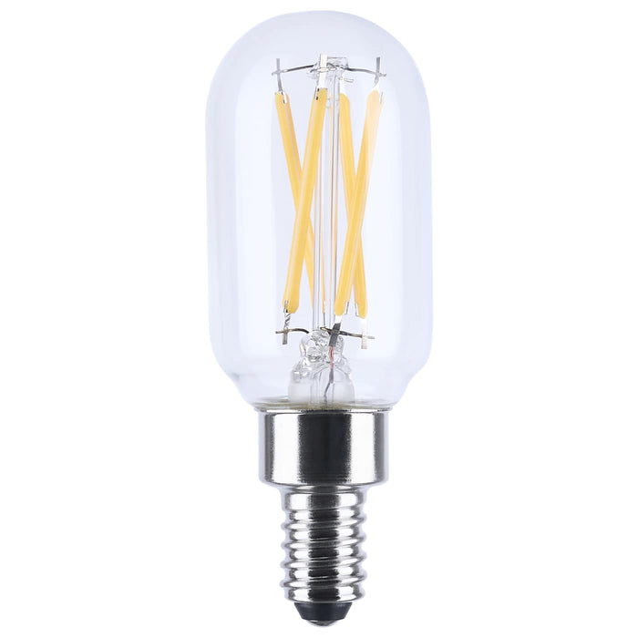 SATCO/NUVO 5W LED T9 Candelabra E12 Base 2700K 550Lm 90 CRI Dimmable 120V (S21384)