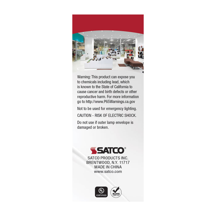 SATCO/NUVO 7W PL LED G24d Base Frost Finish Type A/B Dual Ballast 3500K 120-277V (S21427)