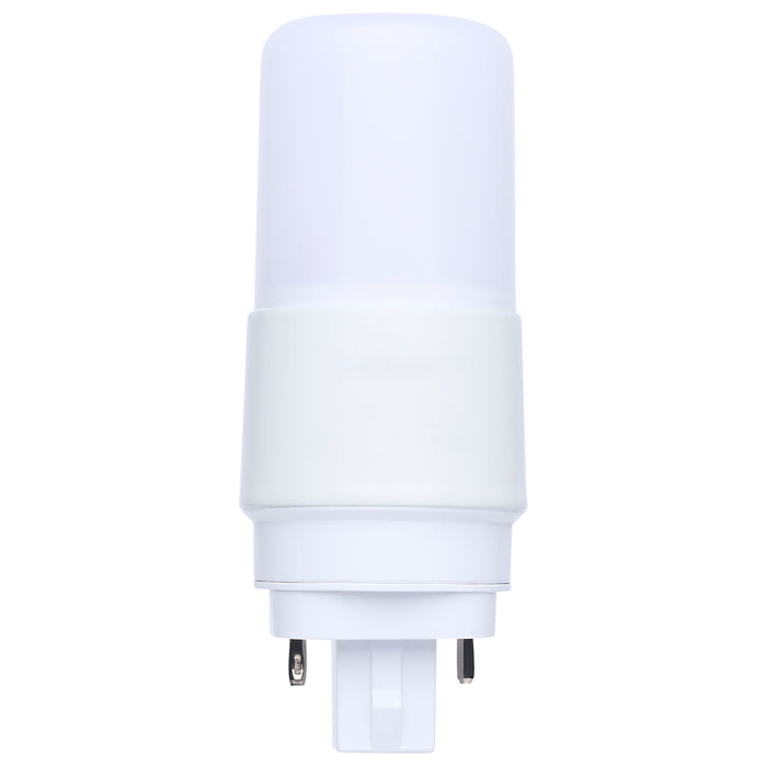 SATCO/NUVO 5W PL LED G24d Base Frost Finish Type A/B Dual Ballast 3000K 120-277V (S21431)