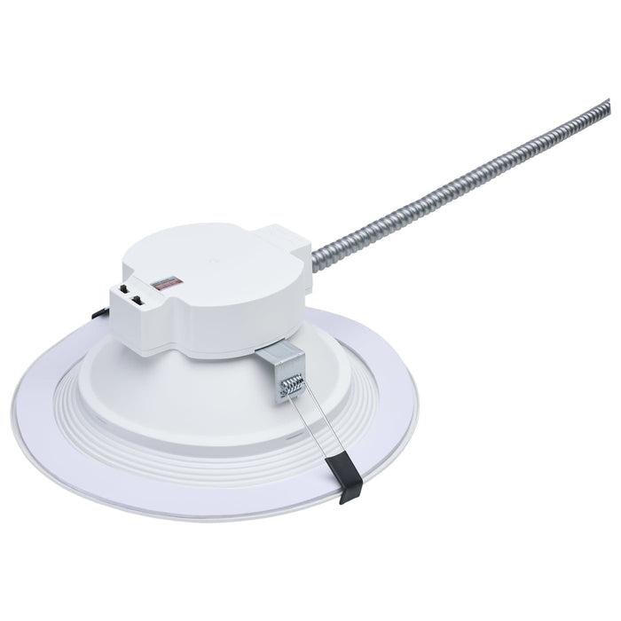 SATCO/NUVO 10 Inch Round LED Commercial Downlight Wattage/CCT Selectable 35W/29W/24W 2700K/3000K/3500K/4000K/5000K 120-277V Dimmable White (S21603)