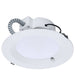SATCO/NUVO 8 Inch Round LED Downlight Wattage/CCT Selectable 28W/25W/20W 2700K/3000K/3500K/4000K/5000K 120-347V Dimmable White Emergency Battery Backup (S21606)