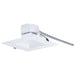 SATCO/NUVO 6 Inch Square LED Downlight Wattage/CCT Selectable 18.5W/15.7W/13.2W 2700K/3000K/3500K/4000K/5000K 120-347V Dimmable 90 CRI White (S21609)