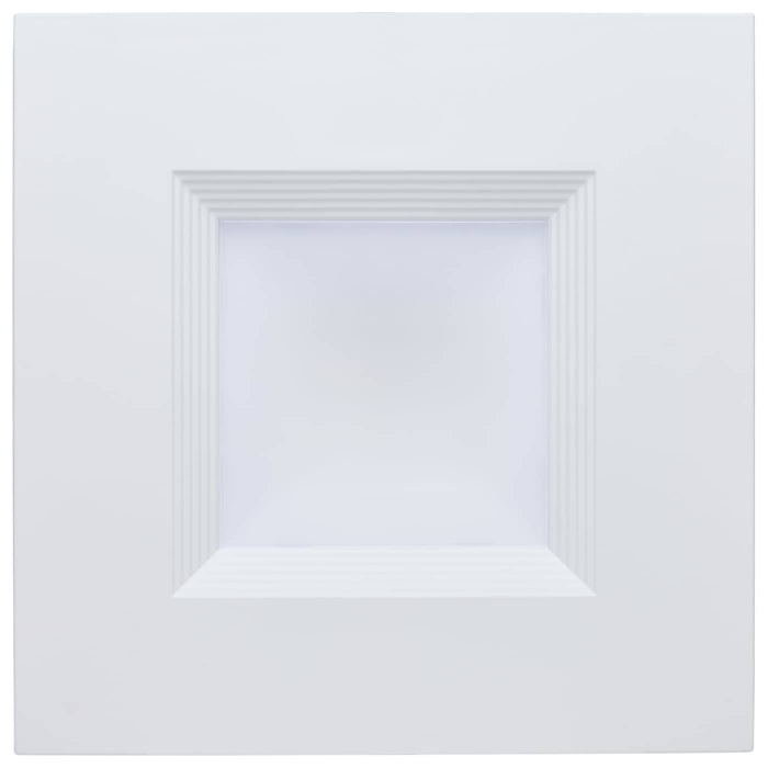 SATCO/NUVO 8 Inch Square LED Downlight Wattage/CCT Selectable 25.5W/22.5W/17.2W 2700K/3000K/3500K/4000K/5000K 120-347V Dimmable 90 CRI White (S21610)