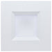 SATCO/NUVO 8 Inch Square LED Downlight Wattage/CCT Selectable 25.5W/22.5W/17.2W 2700K/3000K/3500K/4000K/5000K 120-347V Dimmable 90 CRI White (S21610)