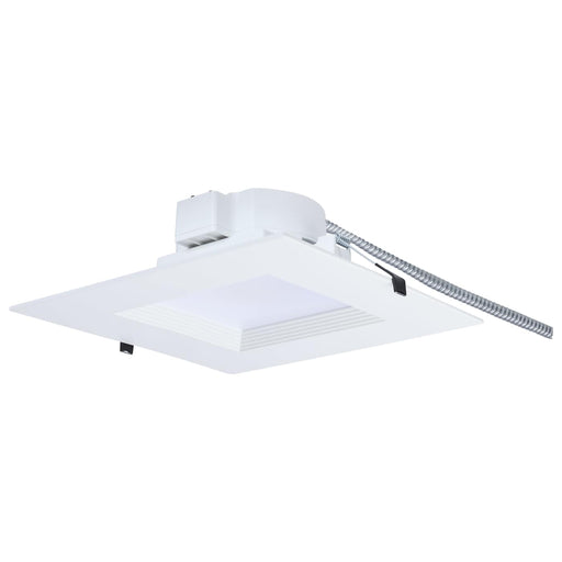SATCO/NUVO 10 Inch Square LED Commercial Downlight Wattage/CCT Selectable 35W/29W/24W 2700K/3000K/3500K/4000K/5000K 120-277V Dimmable White (S21611)