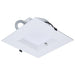 SATCO/NUVO 8 Inch Square LED Downlight Wattage/CCT Selectable 28W/25W/20W 2700K/3000K/3500K/4000K/5000K 120-347V Dimmable White Emergency Battery Backup (S21614)