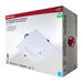 SATCO/NUVO 10 Inch Square LED Downlight Wattage/CCT Selectable 38W/31W/26W 2700K/3000K/3500K/4000K/5000K 120-277V  White Emergency Battery Backup (S21615)