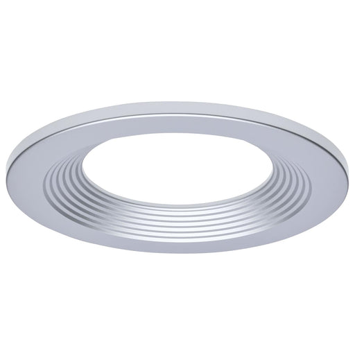 SATCO/NUVO 6 Inch Round Commercial Downlight Trim Silver Compatible with S21601 (S21655)