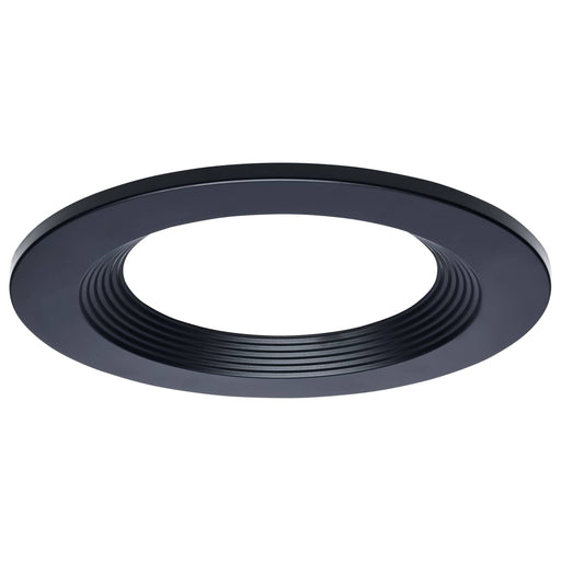 SATCO/NUVO 8 Inch Round Commercial Downlight Trim Black Compatible with S21602 (S21656)