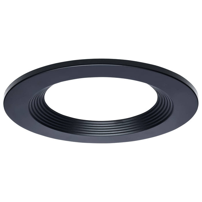 SATCO/NUVO 8 Inch Round Commercial Downlight Trim Black Compatible with S21602 (S21656)