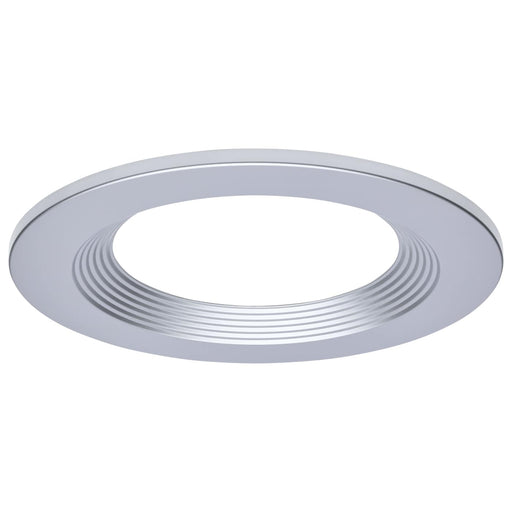 SATCO/NUVO 8 Inch Round Commercial Downlight Trim Silver Compatible with S21602 (S21658)