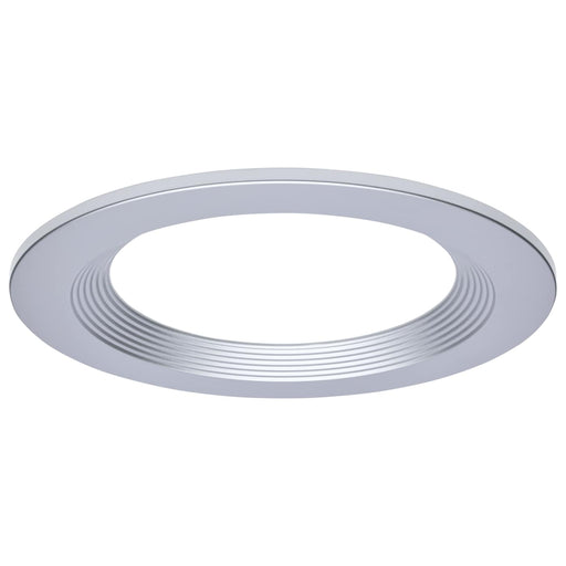 SATCO/NUVO 10 Inch Round Commercial Downlight Trim Silver Compatible with S21603 (S21661)