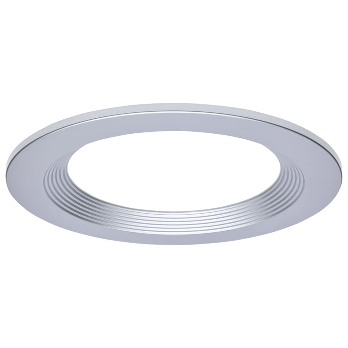 SATCO/NUVO 10 Inch Round Commercial Downlight Trim Silver Compatible with S21603 (S21661)