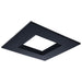 SATCO/NUVO 10 Inch Square Commercial Downlight Trim Black Compatible with S21611 (S21671)