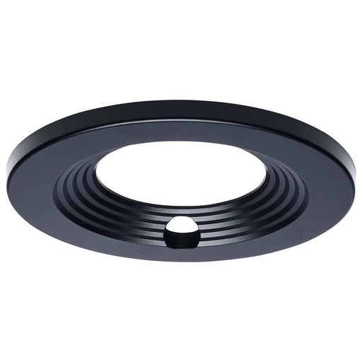SATCO/NUVO 4 Inch Round Integrated Emergency Commercial Downlight Trim Black Compatible with S21604 (S21674)