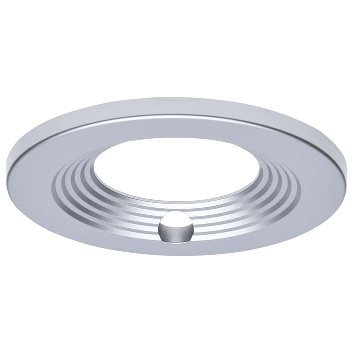 SATCO/NUVO 4 Inch Round Integrated Emergency Commercial Downlight Trim Silver Compatible with S21604 (S21676)