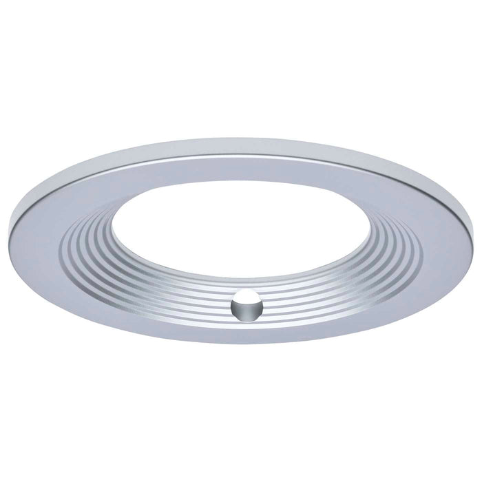 SATCO/NUVO 6 Inch Round Integrated Emergency Commercial Downlight Trim Silver Compatible with S21605 (S21679)
