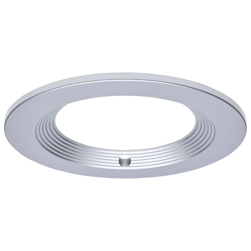SATCO/NUVO 8 Inch Round Integrated Emergency Commercial Downlight Trim Silver Compatible with S21606 (S21682)