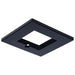 SATCO/NUVO 4 Inch Square Integrated Emergency Commercial Downlight Trim Black Compatible with S21612 (S21686)