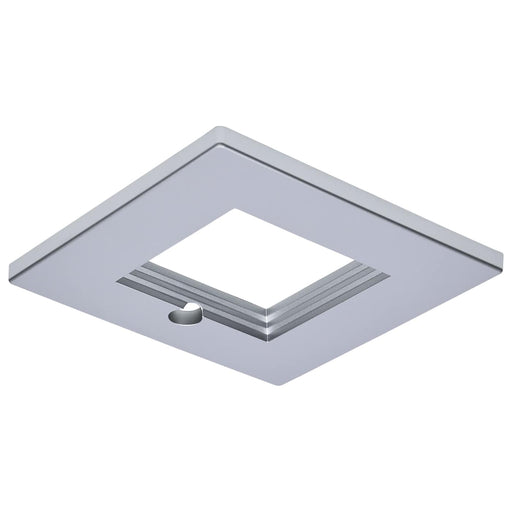 SATCO/NUVO 4 Inch Square Integrated Emergency Commercial Downlight Trim Silver Compatible with S21612 (S21688)