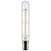 SATCO/NUVO 4W T6.5 LED Clear Bayonet Double Contact BA15d Base 3000K 400Lm 120V (S21861)