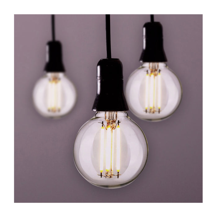 SATCO/NUVO 4W G16.5 LED Clear Candelabra Base 5000K 120V 2-Pack (S21875)