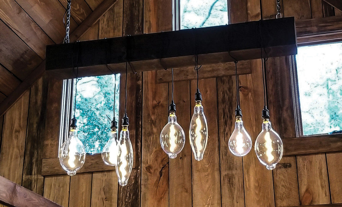 SATCO/NUVO 4PS52/LED/CL/E26/VINTAGE/120V 4W PS52 LED Vintage Style Clear 25000 Hours Medium Base 120V 2150K (S22433)