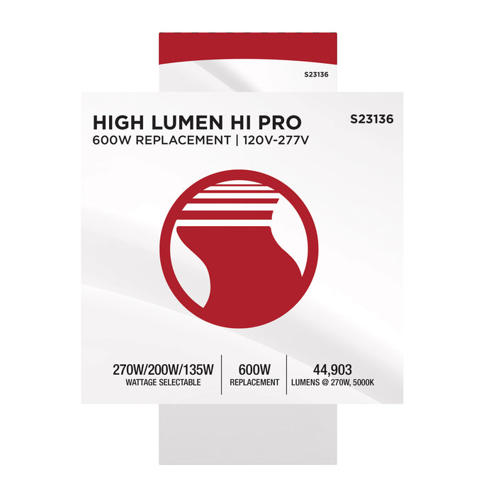 SATCO/NUVO LED Corn Cob Wattage/CCT Selectable 270W/200W/135W 3000K/4000K/5000K Mogul Extended Base 120-277V 600W HID Replacement (S23136)