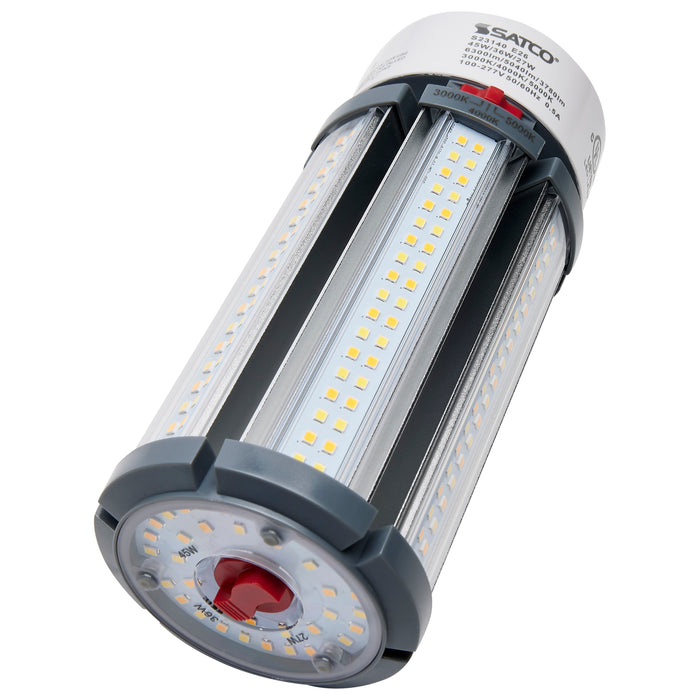 SATCO/NUVO 27W/36W/45W Wattage Selectable LED HID Replacement CCT Selectable 3000K/4000K/5000K Medium Base 100-277V (S23140)