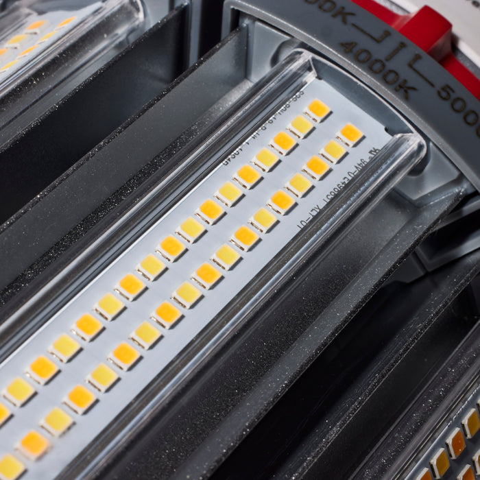 SATCO/NUVO 54W/63W/80W Wattage Selectable LED HID Replacement CCT Selectable 3000K/4000K/5000K Extended Mogul Base 100-277V (S23143)